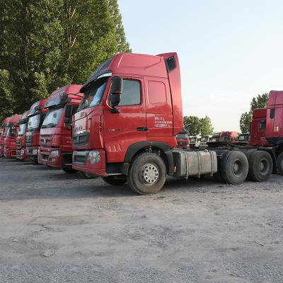 China Refurbished Factory Used Sinotruk HOWO Truck Tractor 6.8x3.7x2.5m for sale