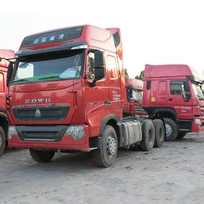 China Sinotruk sino new 6x4 Howo used main tractor truck tractor trucks 6.8x3.7x2.5m for sale