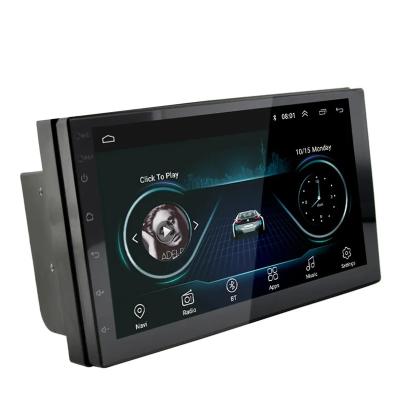 China GPS 7 Inch Android GPS Navigation Car Radio Dual Din Car Stereo Touch Screen MP5 Player Full With Wifi BT Mirror Link for sale