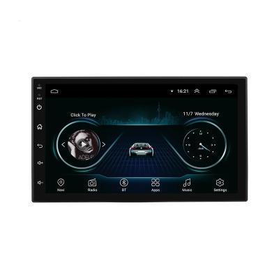 China 7 inch Android GPS navigation car radio dual din car stereo gps with touch screen carplay MP5 player with Wifi BT mirror link for sale