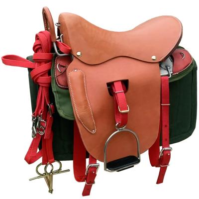 China Western Saddle Customize Cattlehide Hand Made Western Saddle Comfortable 100% Breathable Dressage Horse Saddle for sale