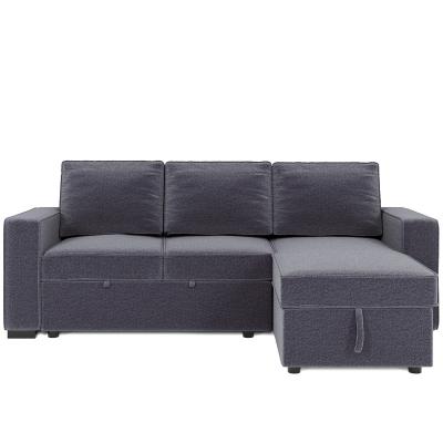 China Other Multifunctional Foldable Sofa With L Shaped Corner Bed Sofa Bed With Storage for sale