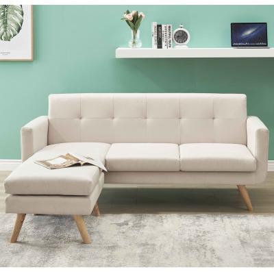 China Modern Minimalist Combination Living Room Adjustable Fabric Folding Style L Shaped (Other) Corner Sofa For Hotel for sale