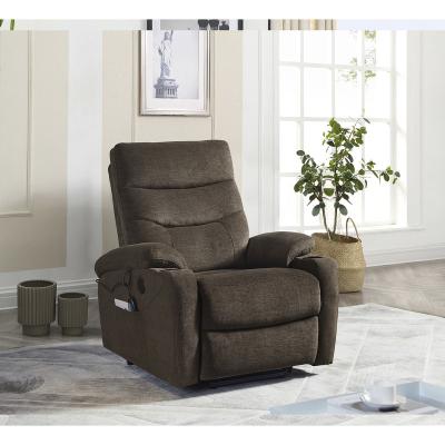 China (Size)Adjustable Modern Cinema Salon Massage And Heated Recliner Fabric Recliner Multifunctional Sofa for sale