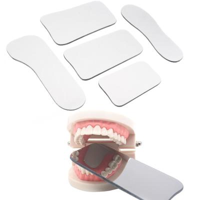 China Reusable Dental Orthodontic Double Sided Mirrors 1 PC Intra Dental Oral Glass Reflector Mirrors for sale