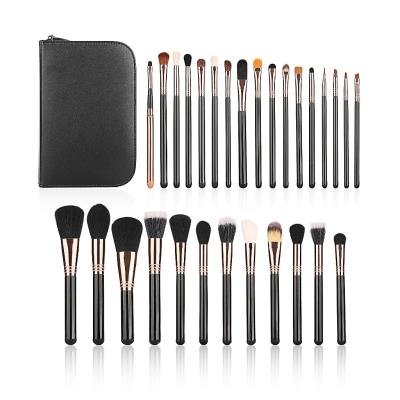 China Multifunctional Makeup Tools Wooden Handle Customize Makeup Essential Professional Makeup Brush Set for sale