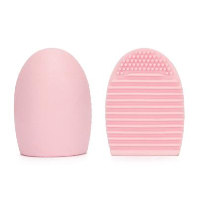 China Beauty Care Cosmetics Tools Silicone Makeup Brush Cleaning Mat Washing Tool Portable Cosmetic Brush Cleaner Pad for sale