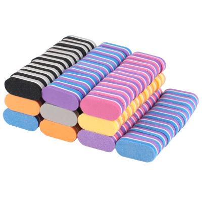 China Eco-friendly 50 Mini Custom LogoNail Folder Nail Polish Sponges Block Sanding Nail Folder for sale