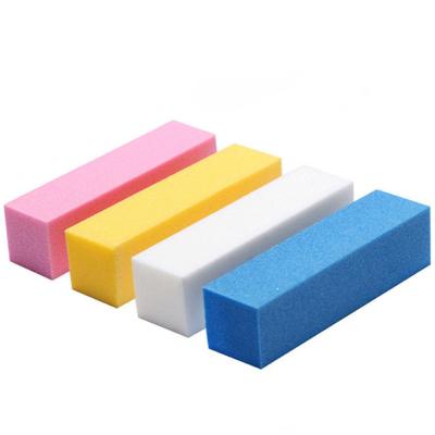 China Eco-friendly Nail Art Tools Nail Art Buffers Nail File Pedicure Nail Polishing Pad Block File Buffer for sale