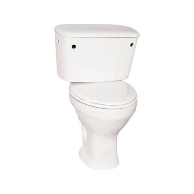 China Double-flow household closestool two-piece sanitary ware toilet wall hanging ceramic WC for sale