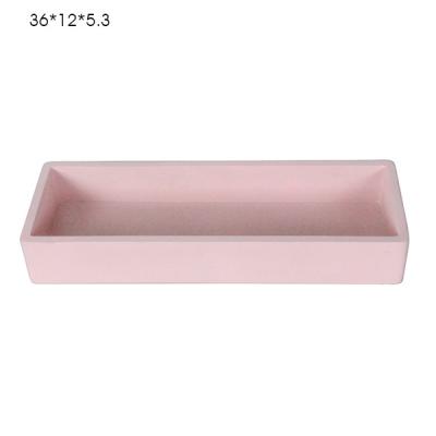 China Unique Fireproof Colored Concrete Home Decor Jewel Case For Living Room for sale