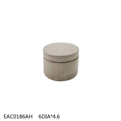 China Los accesorios concretos seguros de la cocina de la comida azucaran el tarro 6×6×4.6 gris claro cm en venta