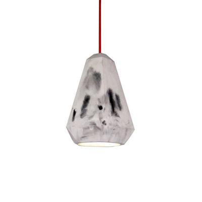 China Marble Concrete ceiling lamp shades / home decor cement pendant lamp shades for sale