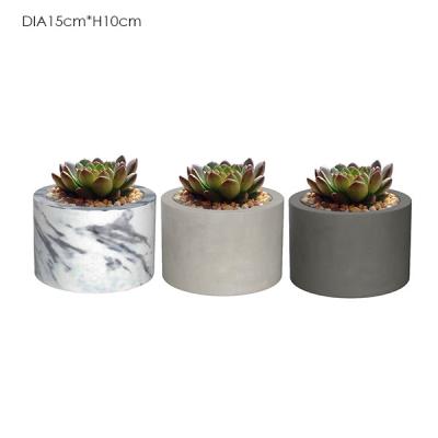 China Decorative Cement flower pots for sale