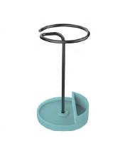 China Blue Fancy Concrete Umbrella Holder Waterproof Durable Eco - Friendly for sale