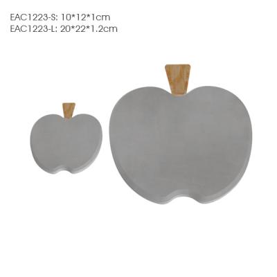 China Apple dá forma à mini bolacha dos acessórios concretos da cozinha com punho de madeira à venda