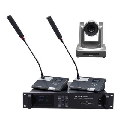 China 12E management 12E electronic device MIC 1080p ptz video module optional multimedia congress auto tracking multi voting conference system for sale