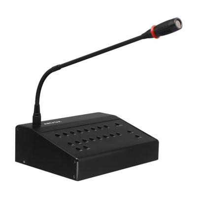 China RT-10PG High Definition 10 Address System Public Area Remote Control Gooseneck Paging Microphone for sale