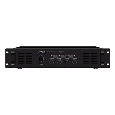 China PA11 Volume Control Sound System PA Independent Ceiling 4 Ch Zone Amp Standard 4 Channel Power Amplifier for sale