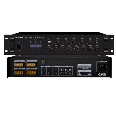 China PA23 Volume Control PA Amplifiers Address System Public Speakers Amplified 350w 240w 100w Mixer Digital Amplifier for sale