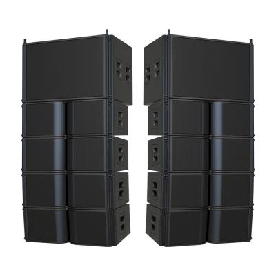 China Professional Used Professional Line Array Audio Equipment PA L9 Church Speaker System Dual 8/12 Inch Outdoor Woofer for sale