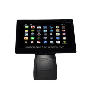 China SDK available Professional Android tablet smart POS hardware terminal billing machine with 80mm thermal printer for sale