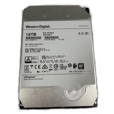 China Internal Hdd WD 0F38459 DC HC550 WUH721816ALE6L4 Hard Drive 16 TB 3.5