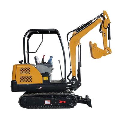 China Building Material Shops Earth-moving Machinery Cheap New 1ton 1.2 Ton 1.7 Ton 1.8 Ton Escavatore Mini Escavator Excavator Bagger Product for sale