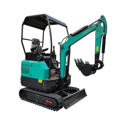 China Building Material Shops 1 Ton Mini Excavator For Sale Hydraulic Crawler Traveling Machinery EPA Mini Excavator With Cabin Suitable Custom Aftermarket Free for sale