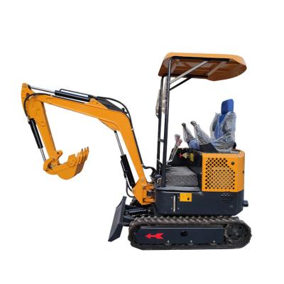 China Garment Shop Machinery New Minibagger Miniexcavadora Mini Escavatore Excavadora Earth Moving Excavator 1 Ton 1.5 Ton for sale