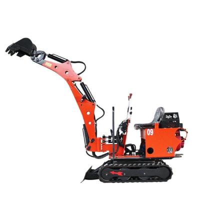 China Garment Shops 800 Kg Mini Excavator With Auger Breaker Rake For Garden Using 0.8 Ton Mini Excavator for sale