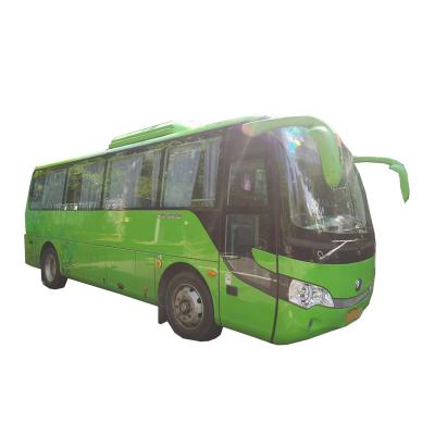 China 8m Yutong 14seats used electric bus LHD TZ368XSYTB05 for sale