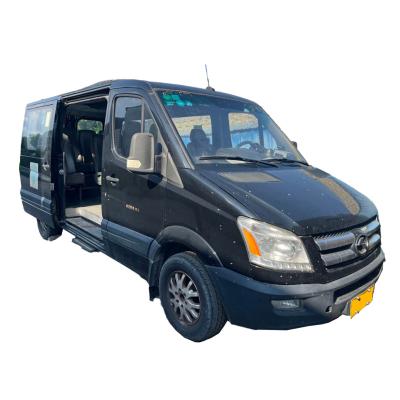 China Good price 15 seats jinbei used light bus for sale port drive < 4L for sale