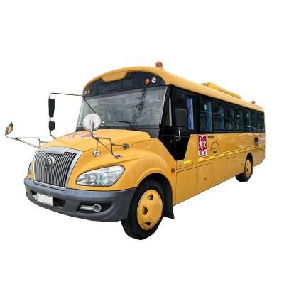 China YuTong 46 Seats School Bus Yellow Used School Bus WP4.1Q160E50 for sale