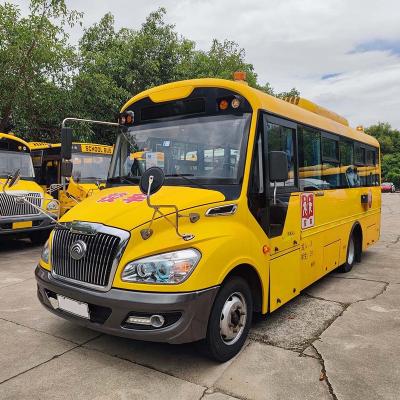 China YuTong 34 Seats Used School Bus Yellow School Bus YC4FA130-40 for sale