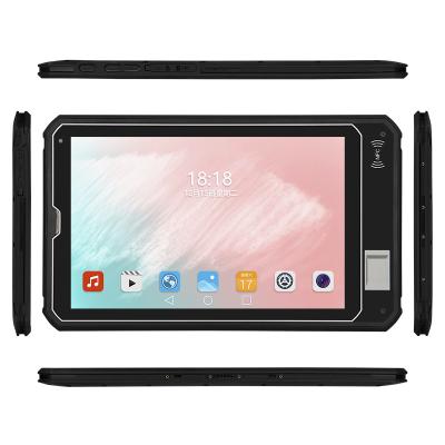 China Industrial Rugged 10 Inch ID IP68 Rugged Android Barcode Reader Fingerprint Tablet With RFID And NFC for sale