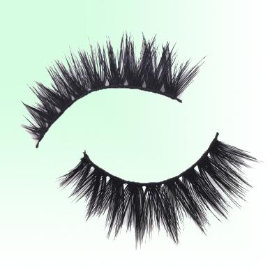 China Affordable Price Synthetic Mink Silk Lashes 8D Effect 8D Synthetic Korean False Eyelash 18mm Box Packing Custom Made 10mm Long For Makeup for sale