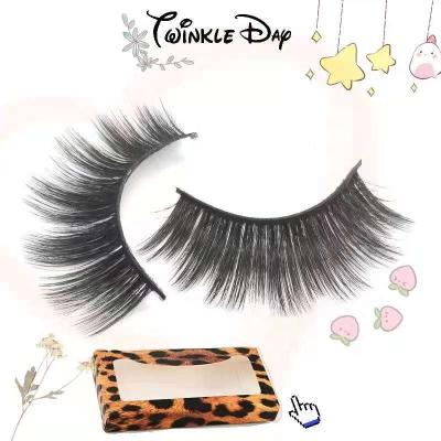 China Affordable Handmade Faux Mink Eyelash Vendor Custom Logo 6D Eyelashes 12mm18mm Price 6D effect and volume lash box packaging for party for sale