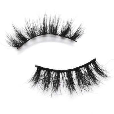 China 3D Effect And Dispensers Affordable Price 3D 22mm Private Label Eyelash Mink Eyelashes Full Strip Lashes With Box Custom Model Eyelash for sale