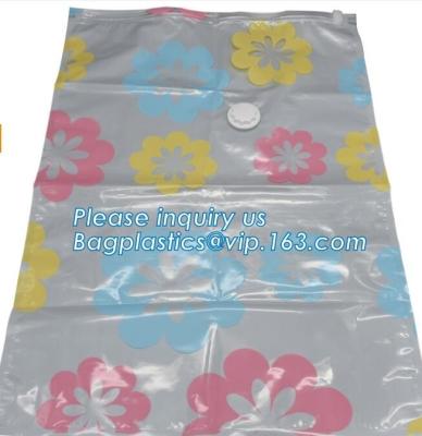 China El uso del lecho y el tipo plástico bolsos del ahorrador del espacio de almacenamiento del hogar, bolsos de ahorro para el uso de la ropa, mantas del PE del sello del vacu utilizan vacu en venta