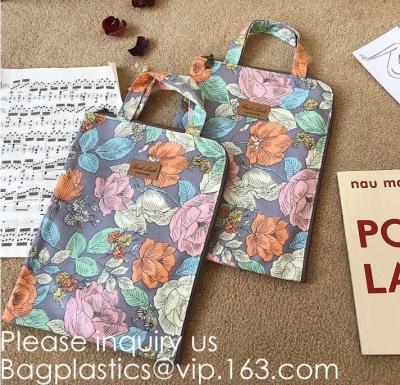 China Bolso cosmético del viaje de la lona de 12 onzas del lazo de la bolsa mágica perezosa del maquillaje, bolso cosmético de la bolsa de la lona del maquillaje del viaje de la cremallera en venta