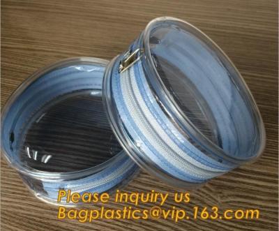 China El tubo forma el bolso cosmético del artículo de tocador olográfico transparente del Pvc, almacenamiento brillante olográfico de encargo del artículo de tocador de la bolsa del maquillaje del PVC en venta