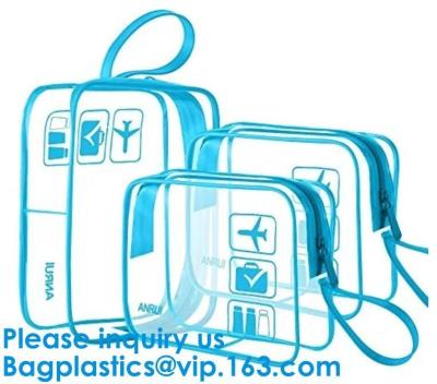 China Los cosméticos del artículo de tocador del viaje del vinilo lavan el bolso cosmético de la bolsa que el día de fiesta casual de las vacaciones del viaje de la vida de cada día compone el gimnasio S del cuarto de baño en venta