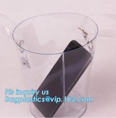 China Cubo para el viaje, cubo de hielo plegable plegable del plegamiento del agua, bolso del cubo con la manija, portátil impermeables y el wearab en venta