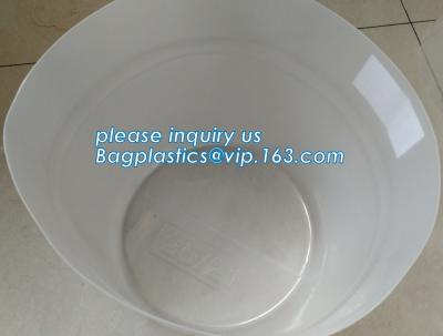 China trazadores de líneas plásticos de la maceta de la ronda decorativa de bambú biodegradable respetuosa del medio ambiente, trazadores de líneas plásticos de la maceta, plantadores, potes en venta