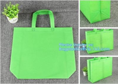 China la tela no tejida lleva el bolso no tejido de encargo del logotipo del totalizador del bolso, bolso no tejido promocional del nilón que hace compras, promotio modificado para requisitos particulares en venta