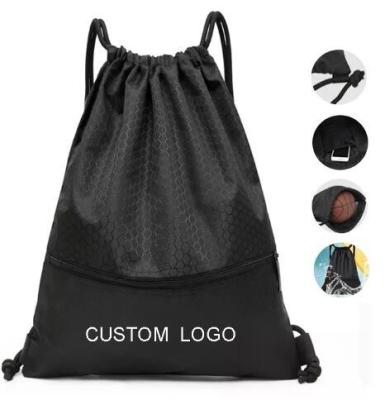 China Una bolsa de nylon de la cremallera de la mochila del lazo de la honda de los caminantes de BAGEASE.CN ata una honda, Liberty Bag Water-Resistant Drawstring en venta