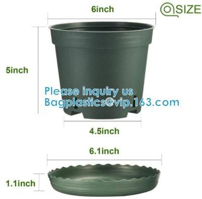 China Plants With Drainage Hydroponic Growing Pot Bucket For Greenhouse, Dutch Bucket, Flower Nursery Pots, Balcony Garden for sale