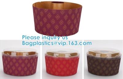 China La magdalena de papel que cuece las tazas, envolturas de la magdalena, mollete de los tenedores de tazas no de la torta disponible del palillo que cuece moldea los envases de las cacerolas en venta