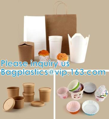 China Fried Disposable Hamburger Box Cup de encargo de papel que el envase francés fríe Kraft fríe el bolso de la forma de cono de la caja en venta